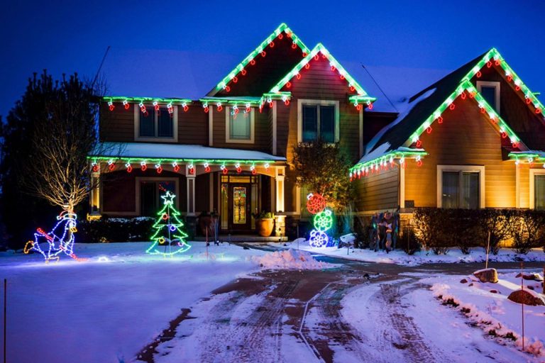 Expert LED Christmas Light Installation In Keenan, TX