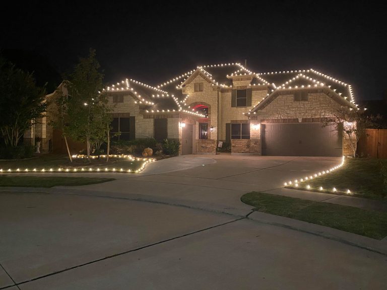Expert LED Christmas Light Installation In Todd, TX