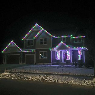 Expert LED Christmas Light Installation In Dobbin, TX
