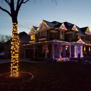 Expert LED Christmas Light Installation In Hegar, TX